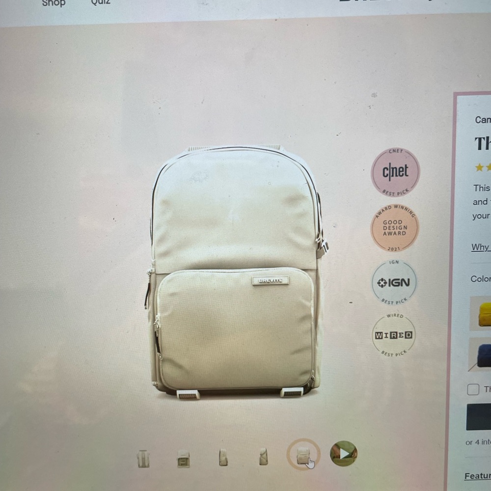 Brevite camera back pack !! Brand New in box still packaged !